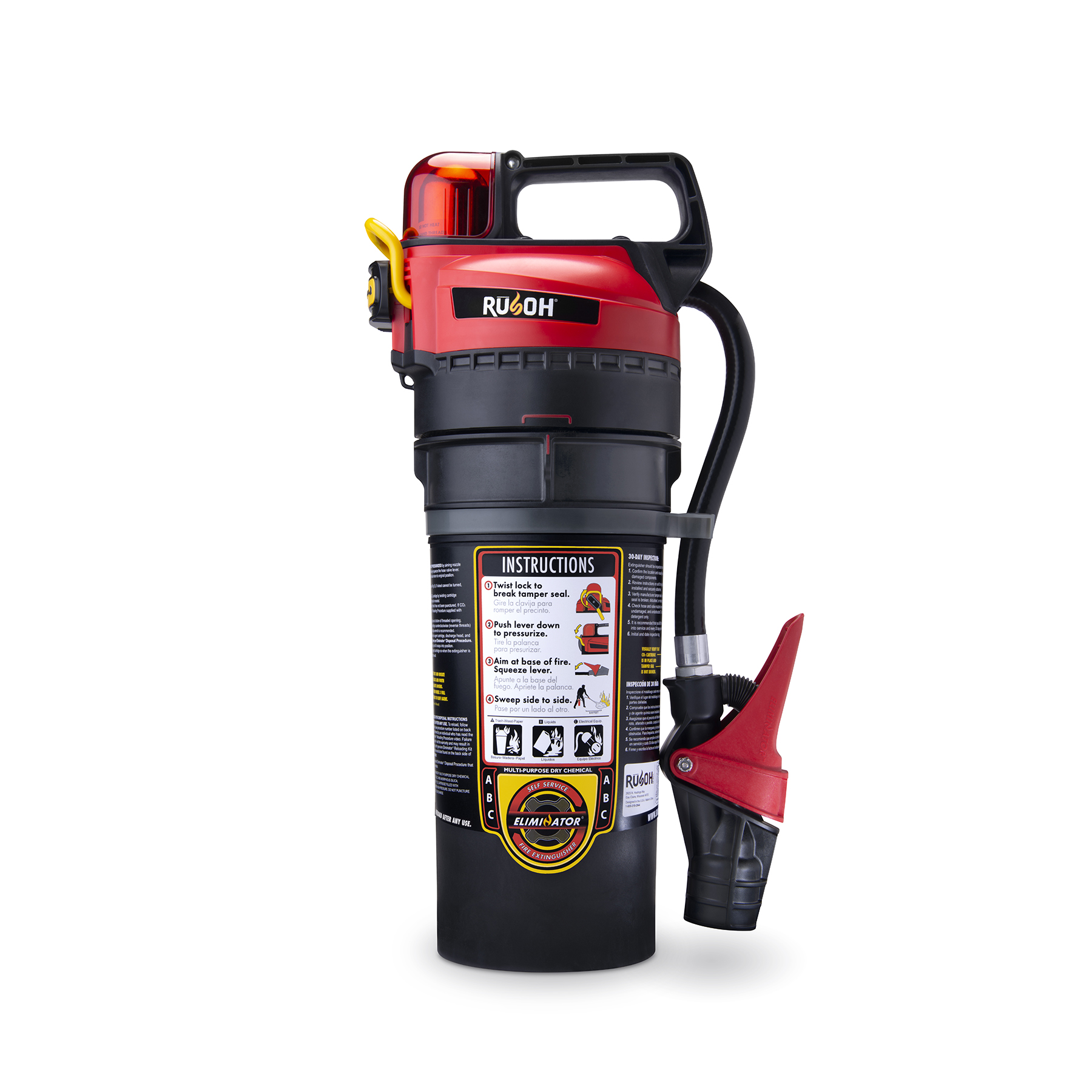 RUSOH® ELIMINATOR® 6LB ABC FIRE EXTINGUISHER - Image 3