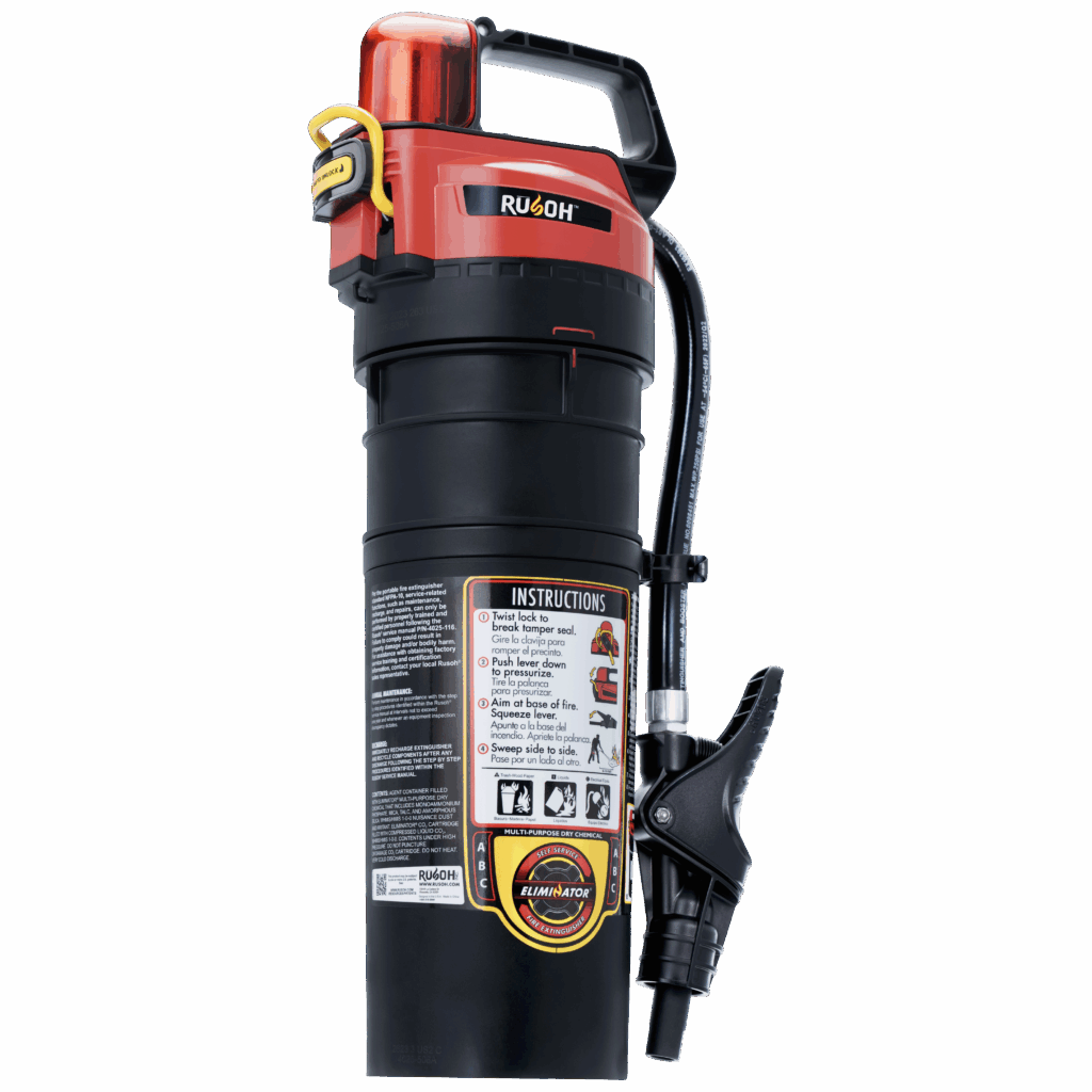 RUSOH® ELIMINATOR® 10LB ABC FIRE EXTINGUISHER